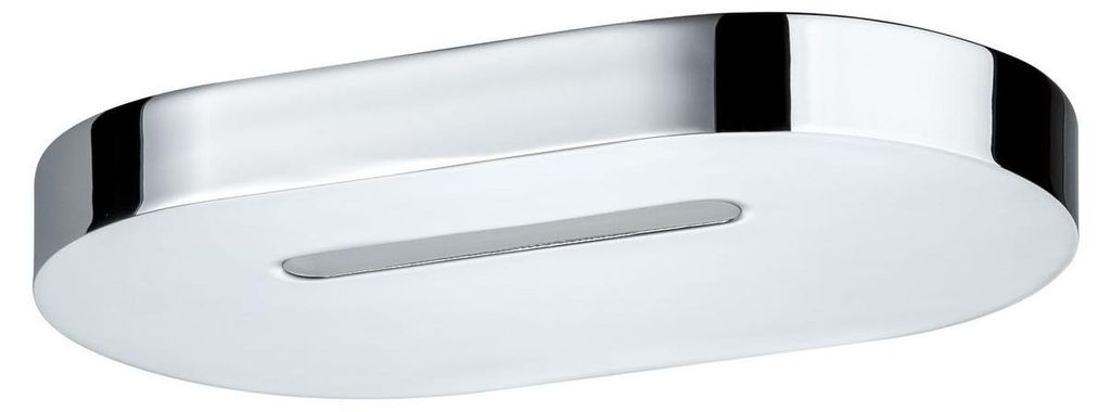 Paulmann WallCeiling Belona IP44 10W LED 120x200mm Chrom Produktbild 