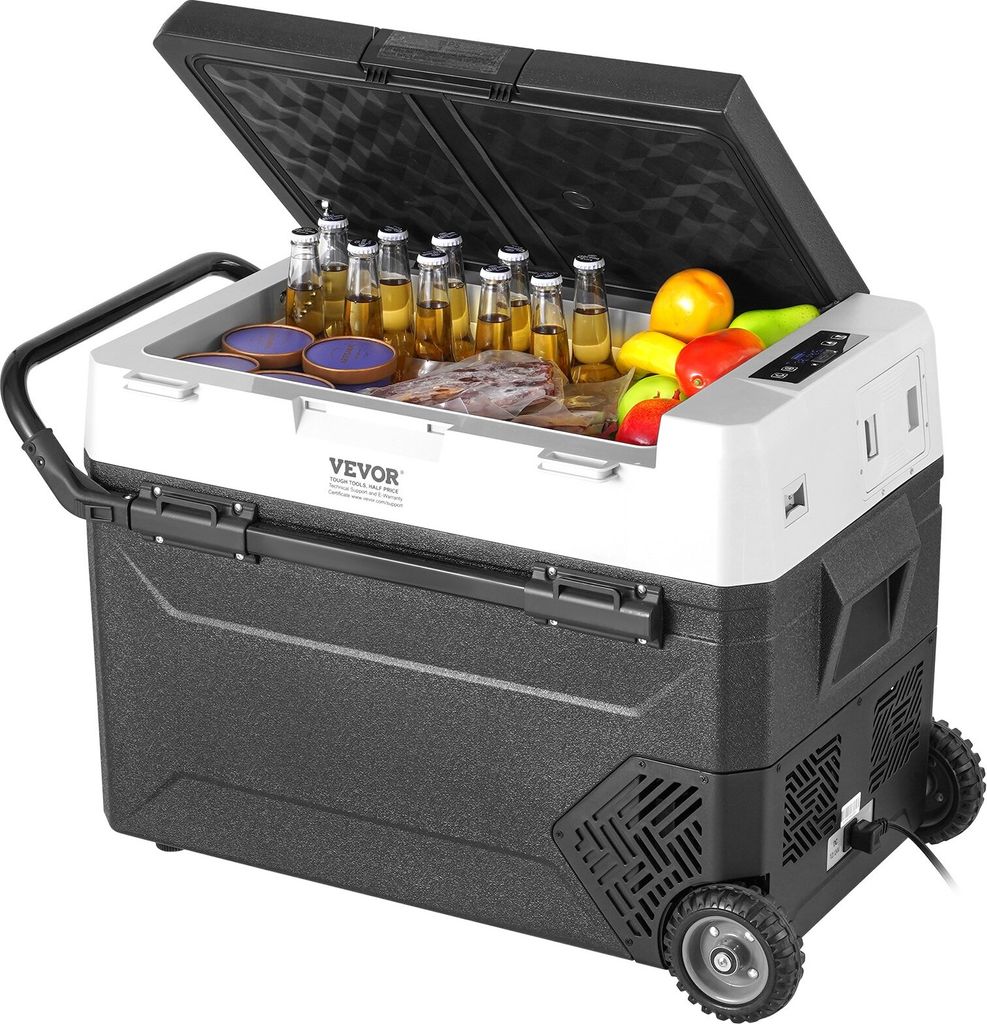 Tragbarer Autokühlschrank Gefrierfach Kompressor 60L Produktbild 