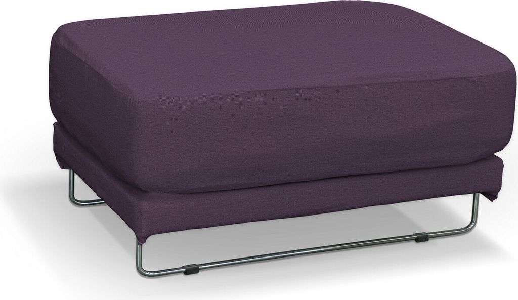 Dekoria Bezug für Tylösand Hocker, violett, Bezug für Produktbild 