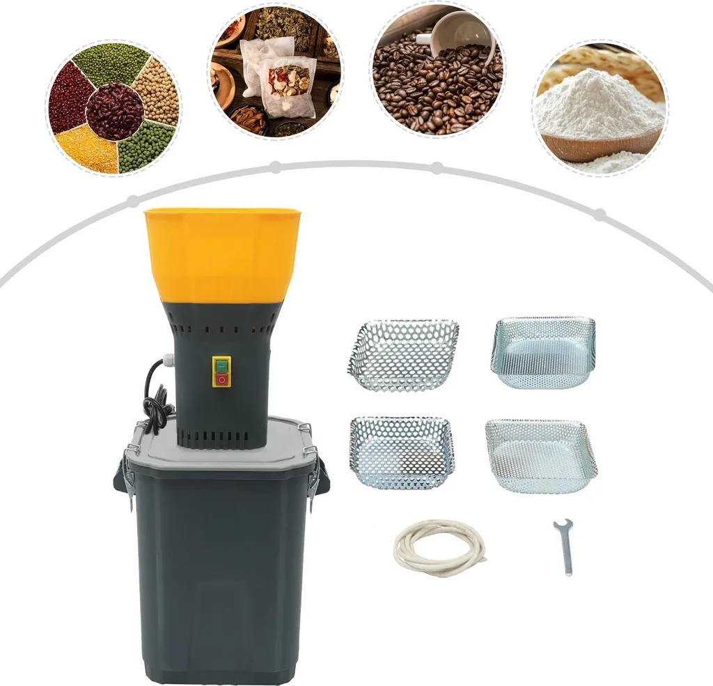 Moulin à grains sur pied 45 L : broyeur électrique haute performance 220V