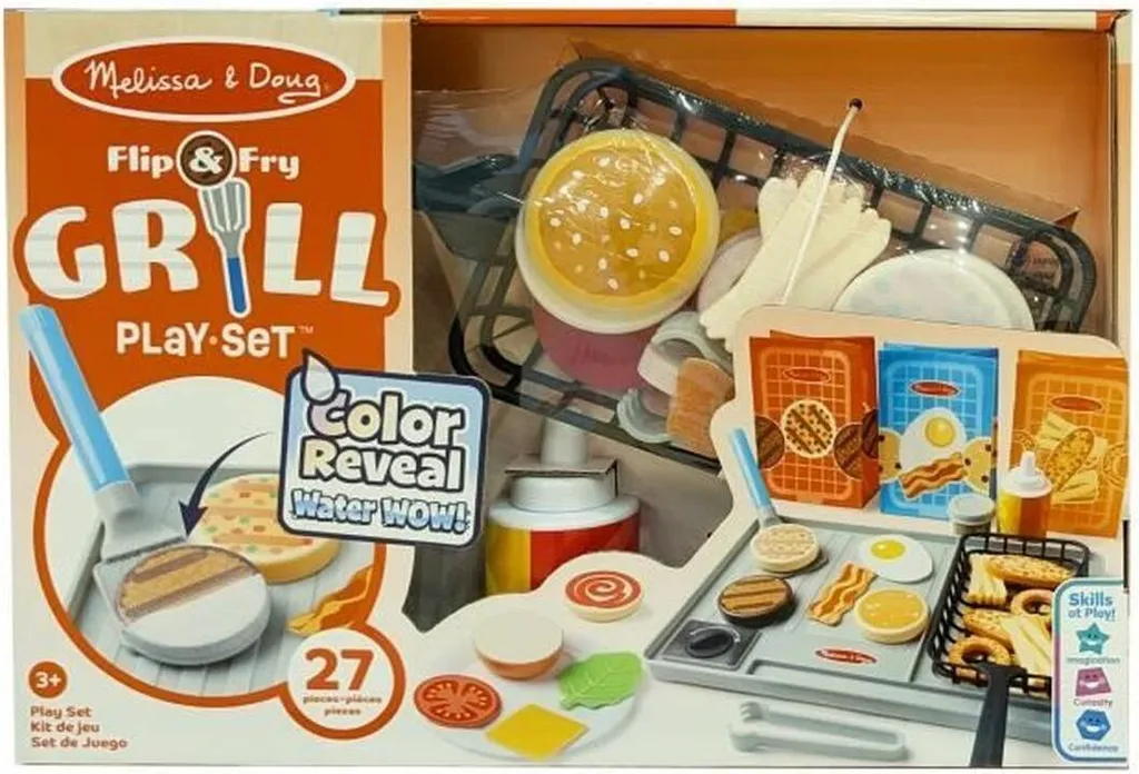 Service de Table Enfant Melissa & Doug - Vaisselle Incassable Colorée