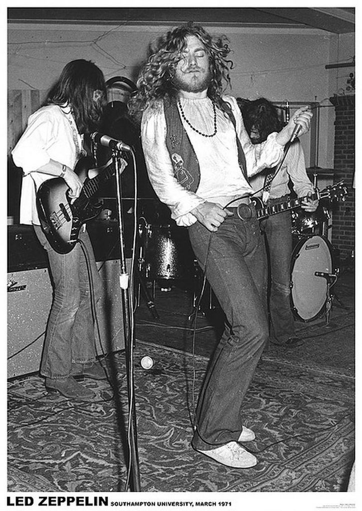 Led Zeppelin – Southampton, marec 1971 – Plagát – 59x84 cm Obrázok produktu 