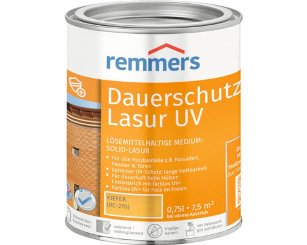 Remmers Trwały lakier ochronny UV sosna 750 ml Zdjęcie produktu 