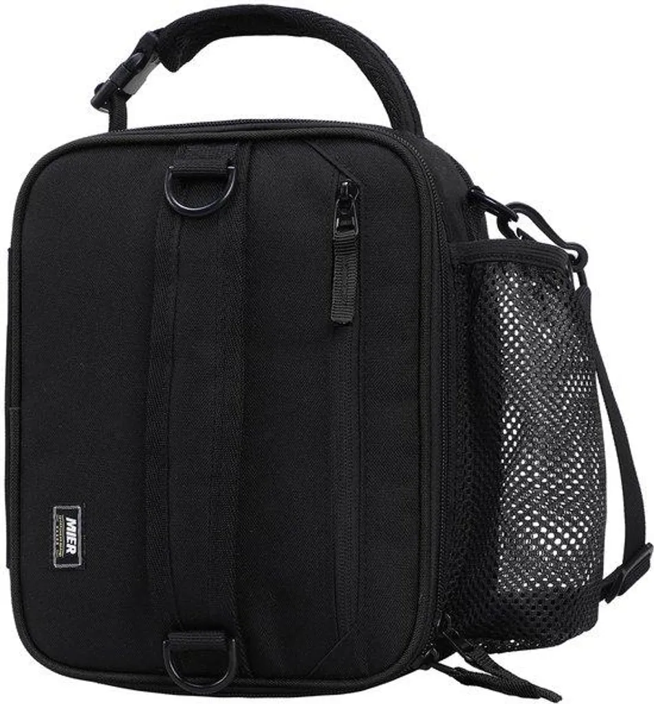 Mini kit transport repas froid avec caisses isolantes noires de sortie