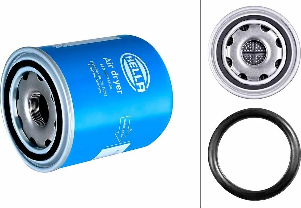 Éliminez l'eau du circuit d'air MAN TGS : Cartouche HELLA M39x1,5