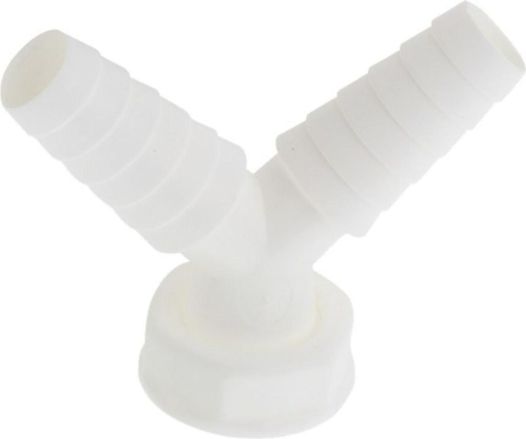 KIRCHHOFF KS Doppel-Geräteanschluss1IG x 3/4T 1IG x 3/4T Weiß