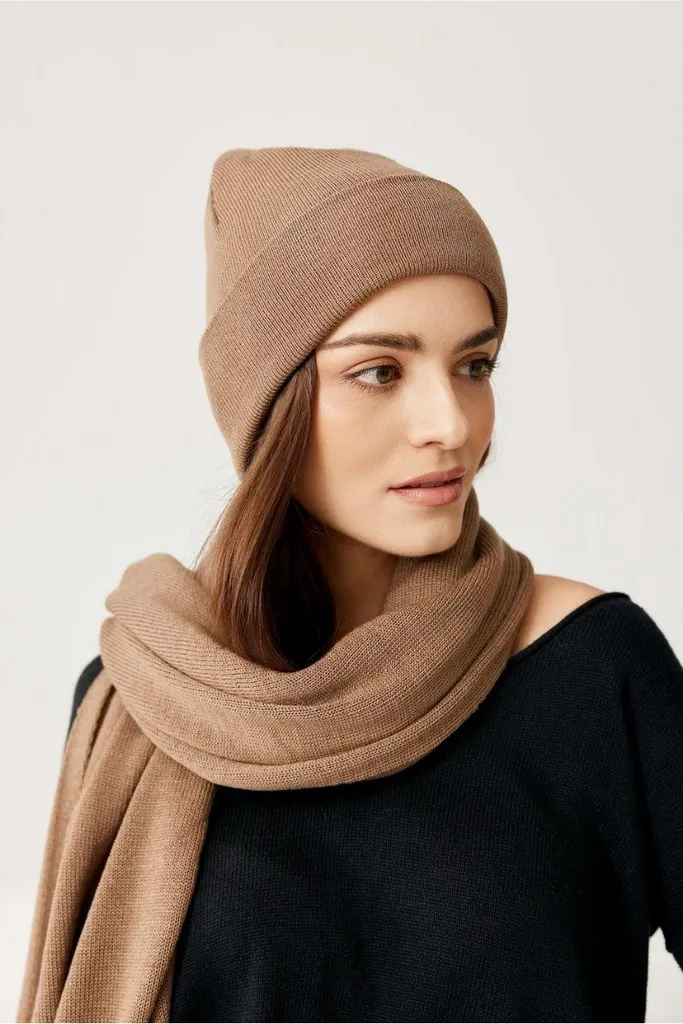 Cappello Donna NAOMI Camel Lana | Must-Have Inverno 2026
