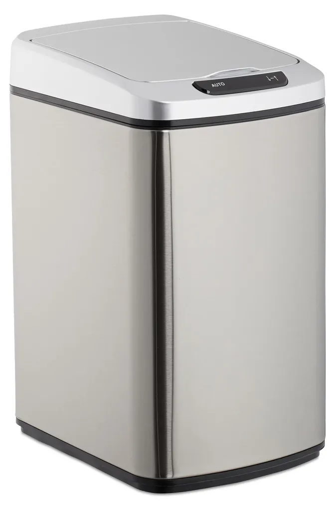 Finies les Mauvaises Odeurs avec la Poubelle 12L Relaxdays Sensor Automatique