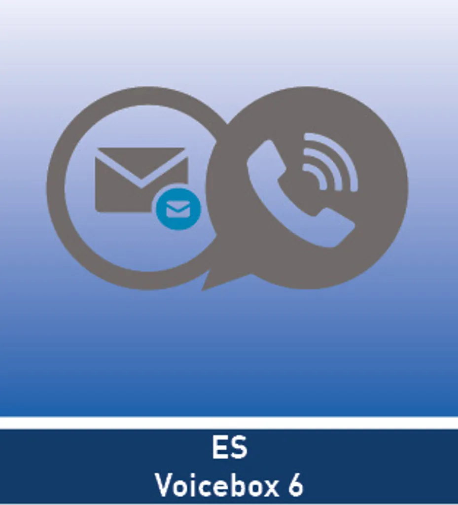 Messagerie Vocale AGFEO ES-Voicebox 6 Extension Logicielle Système
