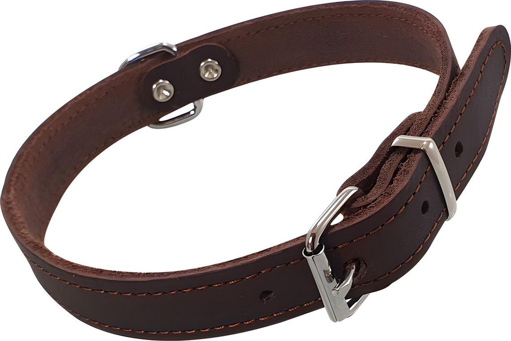 Nobby Halsband "TABIL" braun 52 cm (42-48 cm), 22 mm