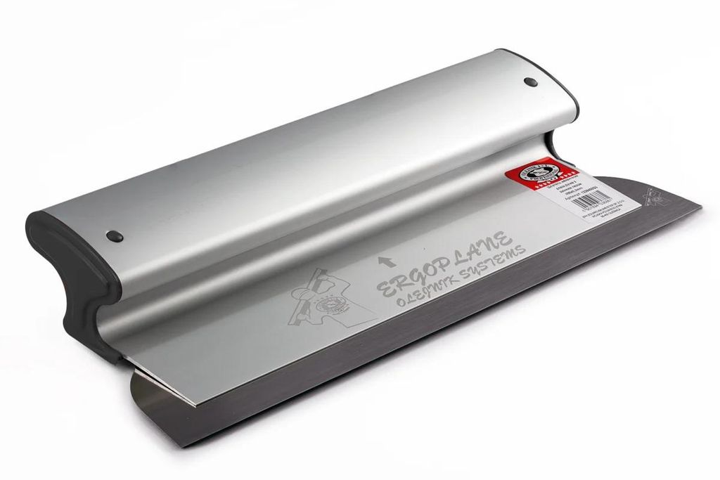 OLEJNIK – Aluminium Glättspachtel mit Wechselklinge – 60 cm – ERGOPLANE