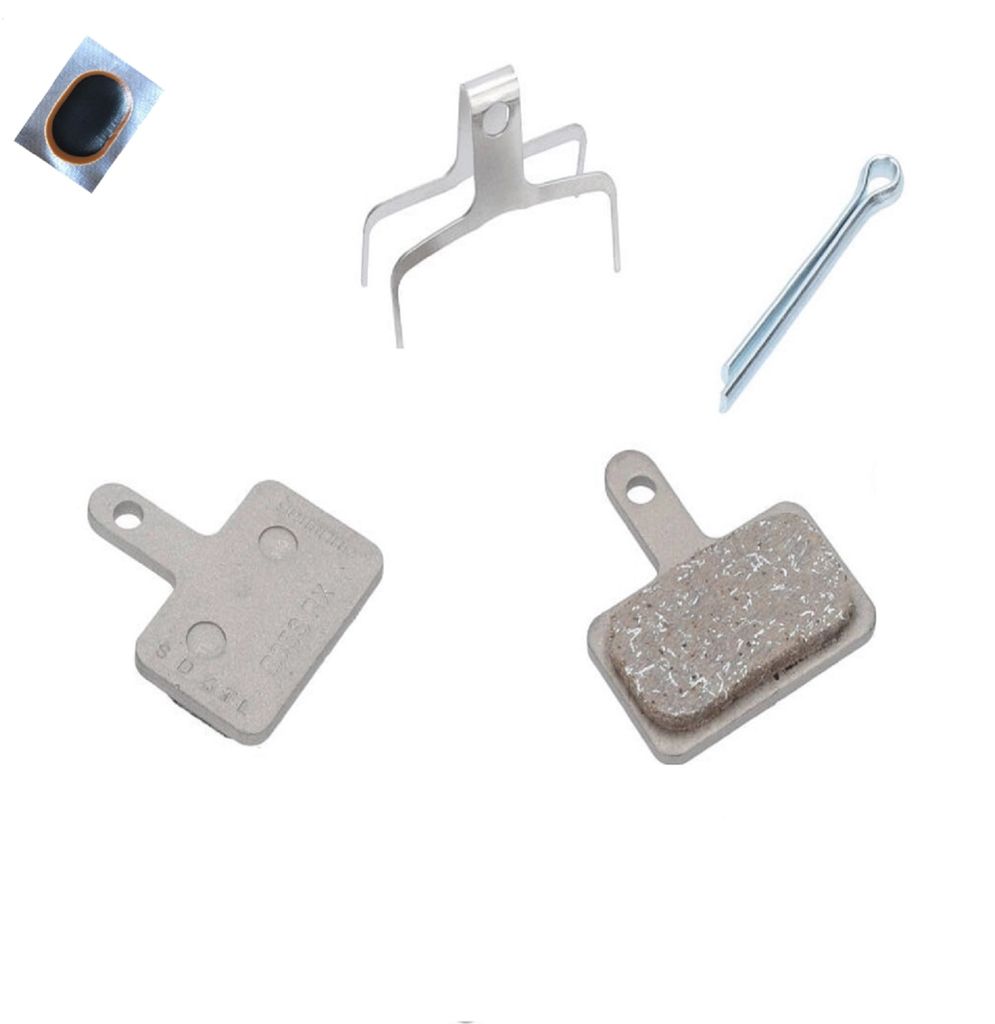 Plaquettes De Frein Shimano B05S - Lot De 2 Paires Compatibles Freins à Disque Vélo - Haute Durabilité