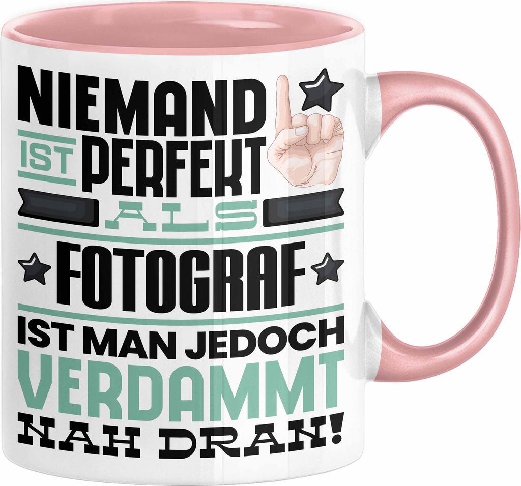 Fotograf Geschenk Tasse Lustige Geschenkidee für Fotograf Produktbild 