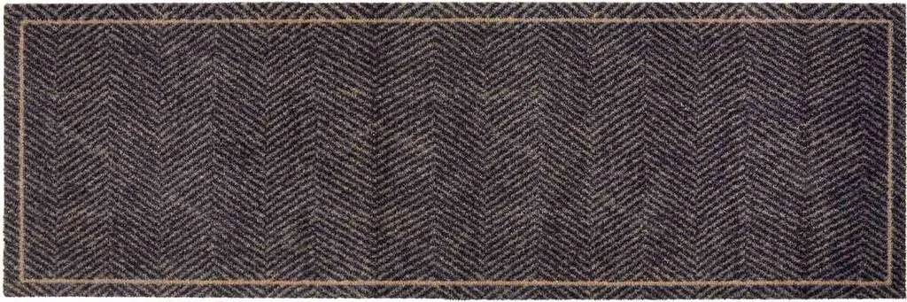 Paillasson Grande Taille 50x150 cm MIABELLA Anthracite - Tapis Absorbant