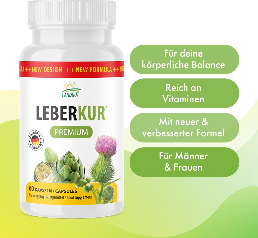 Landgut Leberkur* Premium - Nahrungsergänzungsmittel mit Produktbild 2