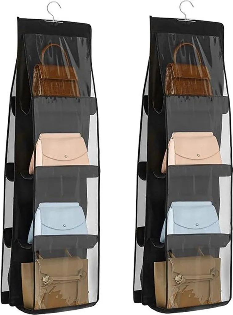 Rangement pour sac à main suspendu idéal pour gagner de la place en chambre