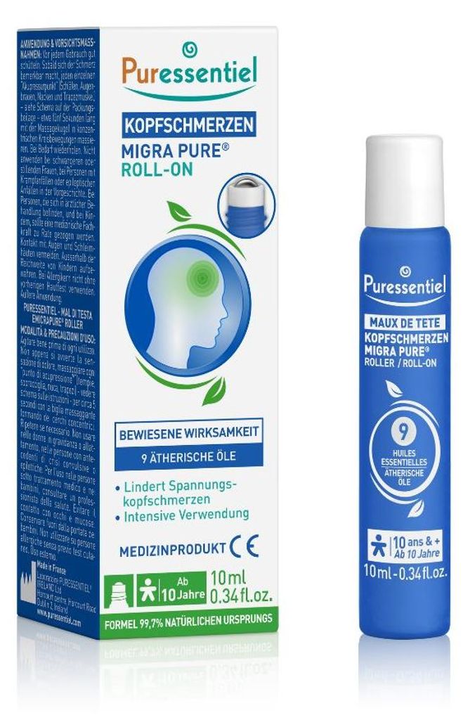 Puressentiel – Alltagsbeschwerden - Kopfschmerzen-Roll-on Produktbild 