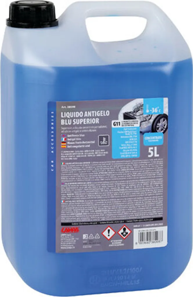 Lampa Superior-Blue G11 Antigel Concentré -36°C pour Moteur 5 L
