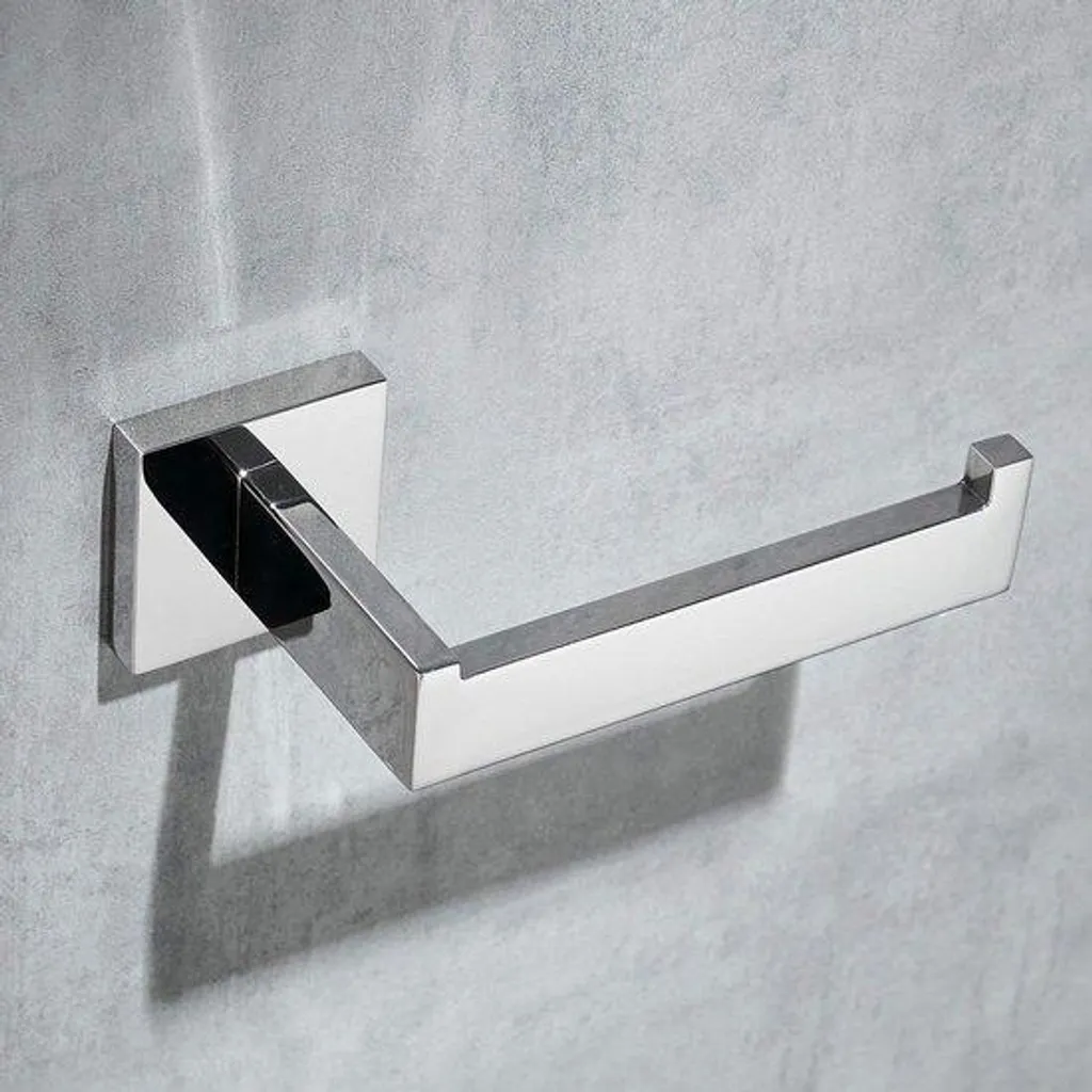 Porte-papier toilette mural inox : fini la rouille et les supports fragiles