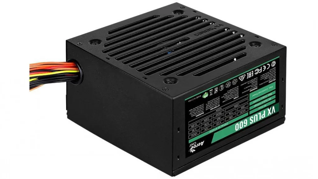 Bloc d'alimentation PC 600W Aerocool VX-600 Plus Certifié 80 Plus - 2