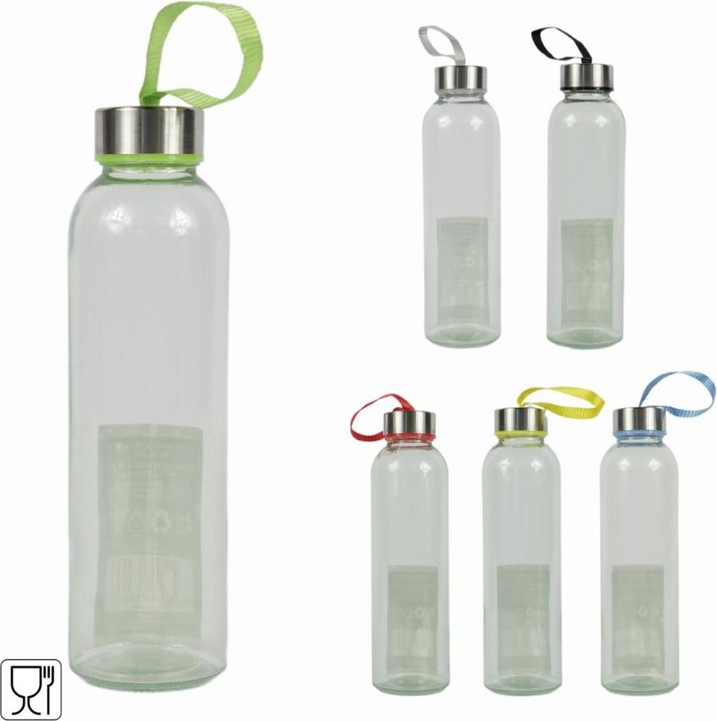 SHIPPA Glasflasche 500 ml – verschiedene Farben Produktbild 