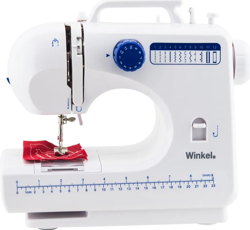 Machine à coudre avec éclairage LED WINKEL SW45 - 12 points essentiels - 5