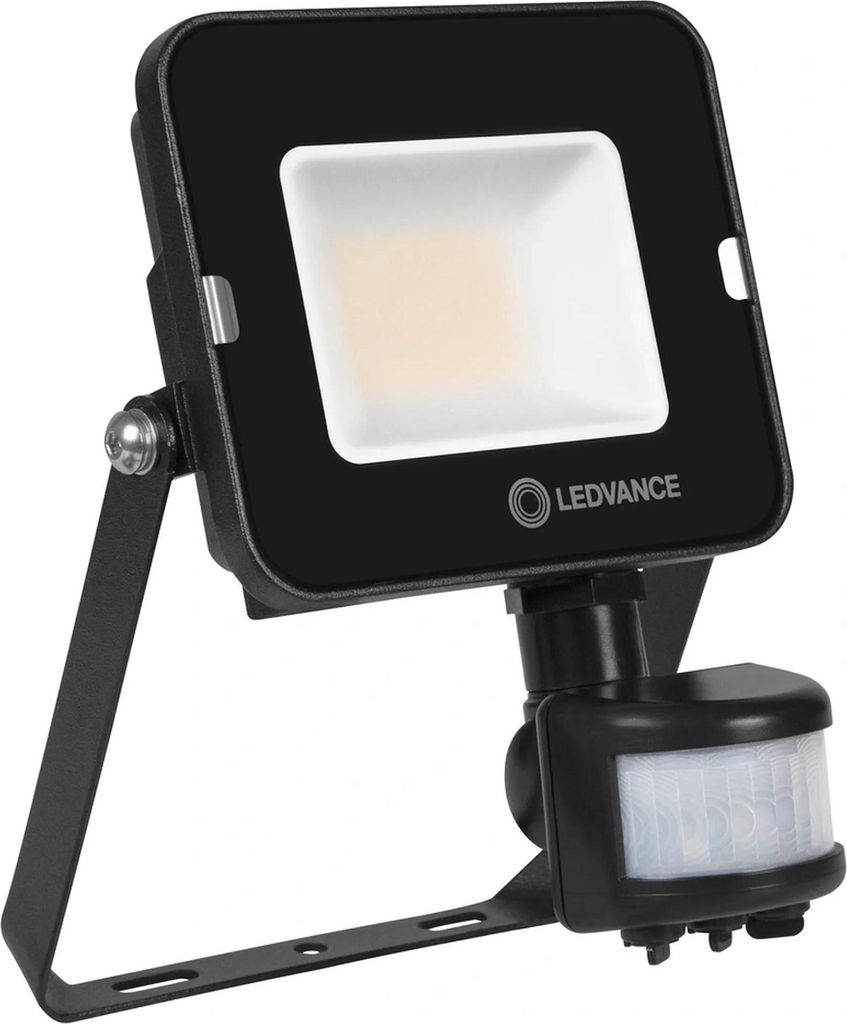 LEDVANCE FLOODLIGHT COMPACT SENSOR, 20 W, 830, SYM 100, BK, Immagine del prodotto 