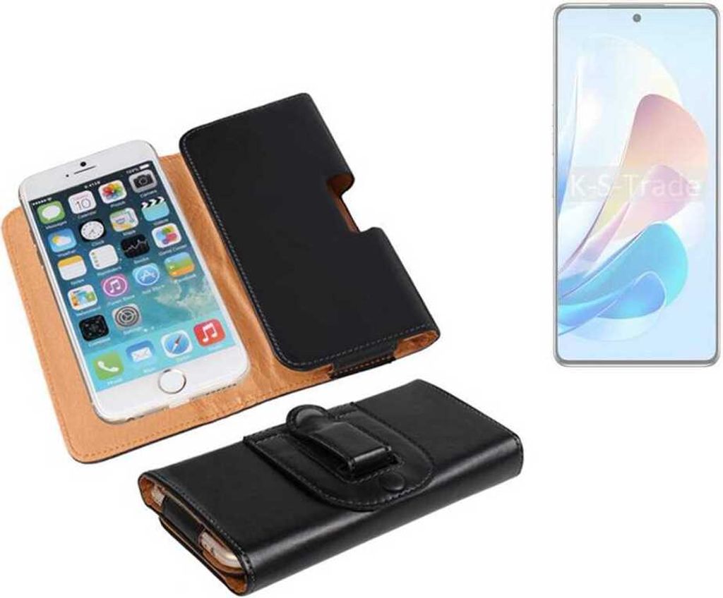 K-S-Trade Schützhülle Handyhülle kompatibel mit Tecno Camon 30 Premier 5G Holster Gürtel Tasche Schutzhülle Handy-Tasche Smartphone Case