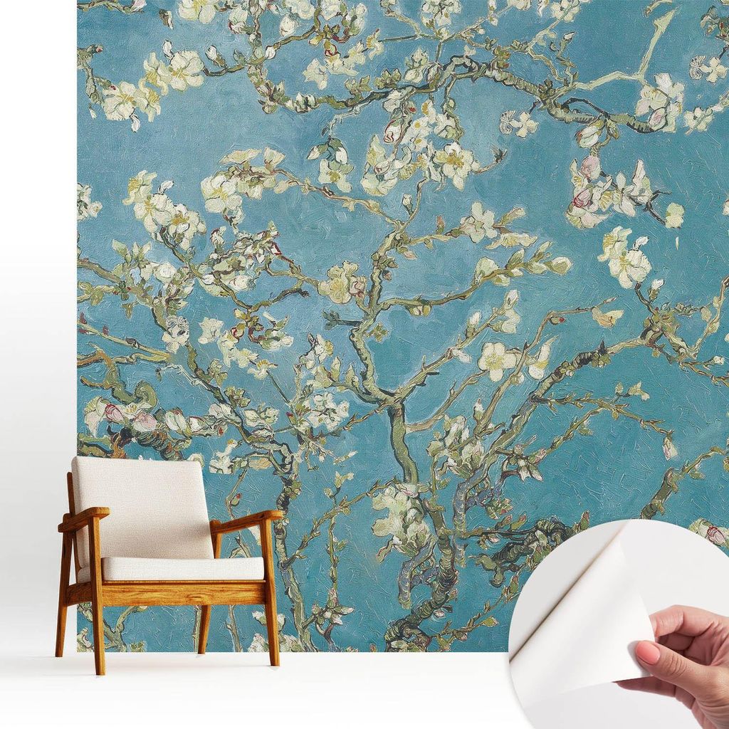 Fototapete selbstklebend - 250x250 cm - Tapete - Wandtapete - Wandbilder - Klebefolie - Dekofolie - Tapete Folie - Wand - Dekoration - Wohnzimmer -...