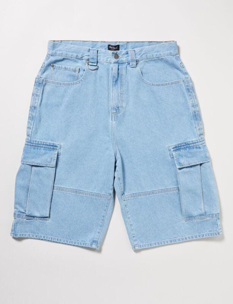 Chet Rock Short Herren Voyager Shorts - Bleach blau Rockwear 100% Baumwolle 32