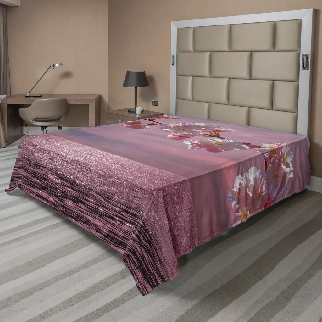 Lenzuolo Giapponese Rosa Sakura 266x260 - Stile Romantico ABAKUHAUS