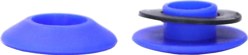 Mucola 10 Occhielli Plastica Blu per Telone e Liner Piscina - 4