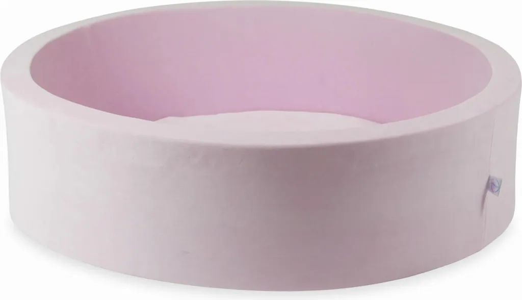 Piscina Sensoriale 110x30 Velluto Rosa | Sviluppo Motorio Bambini