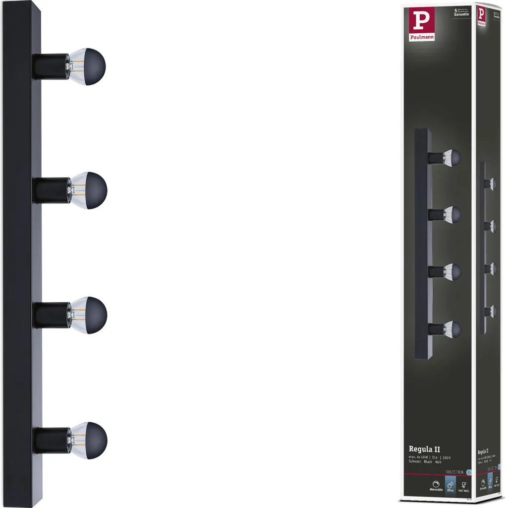 Eclairage Miroir LED Regula II Paulmann Idéal Maquillage et Soins Rasage