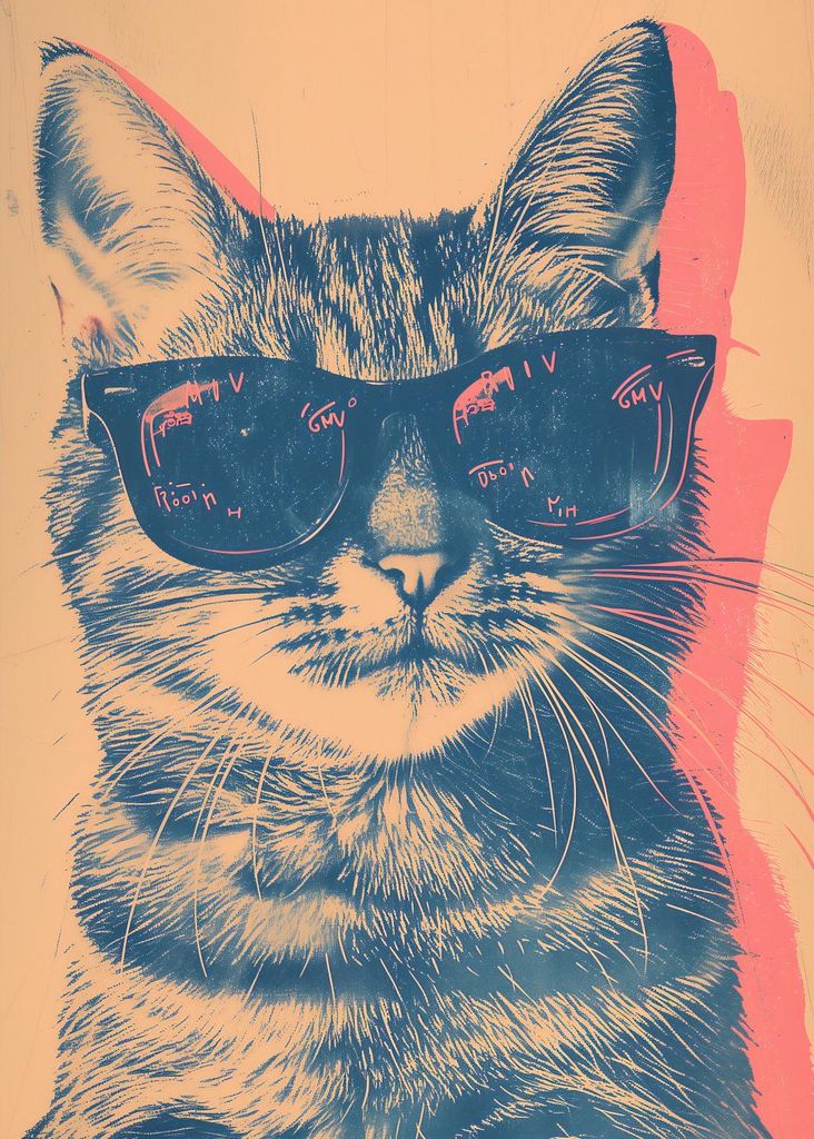 Plakat 50x70cm Trendsetter