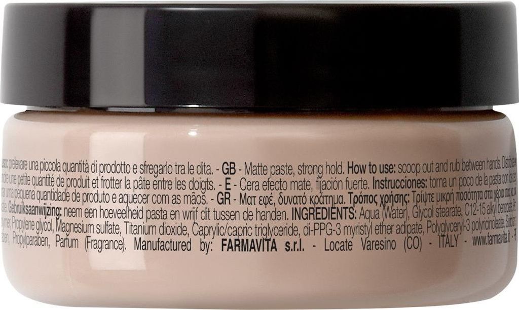 Farmavita Hd Life Style Matte Paste 50ml