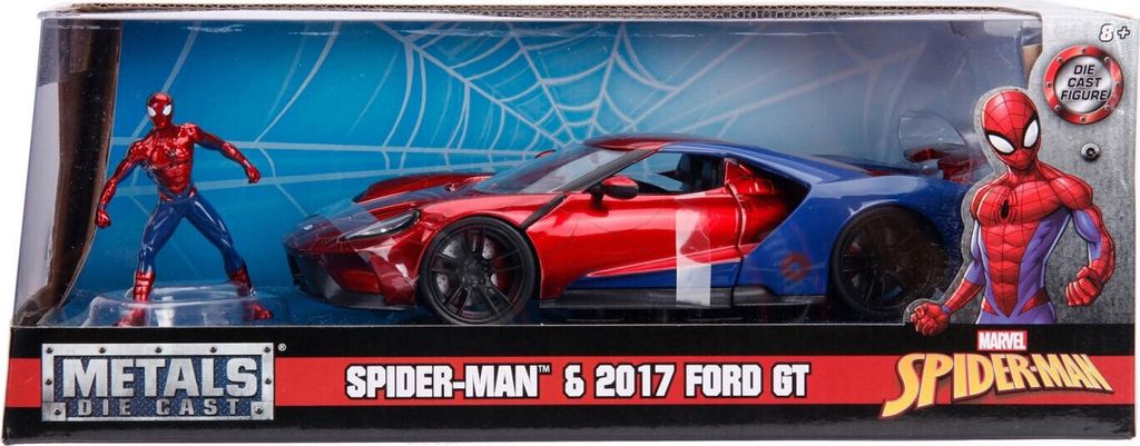 Marvel Spiderman 2017 Ford GT 1:24 Produktbild 7