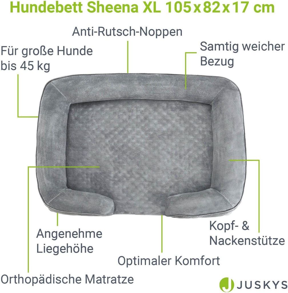 Pelech pre psa Sheena 26593, ortopedický, umývateľný a Obrázok produktu 3