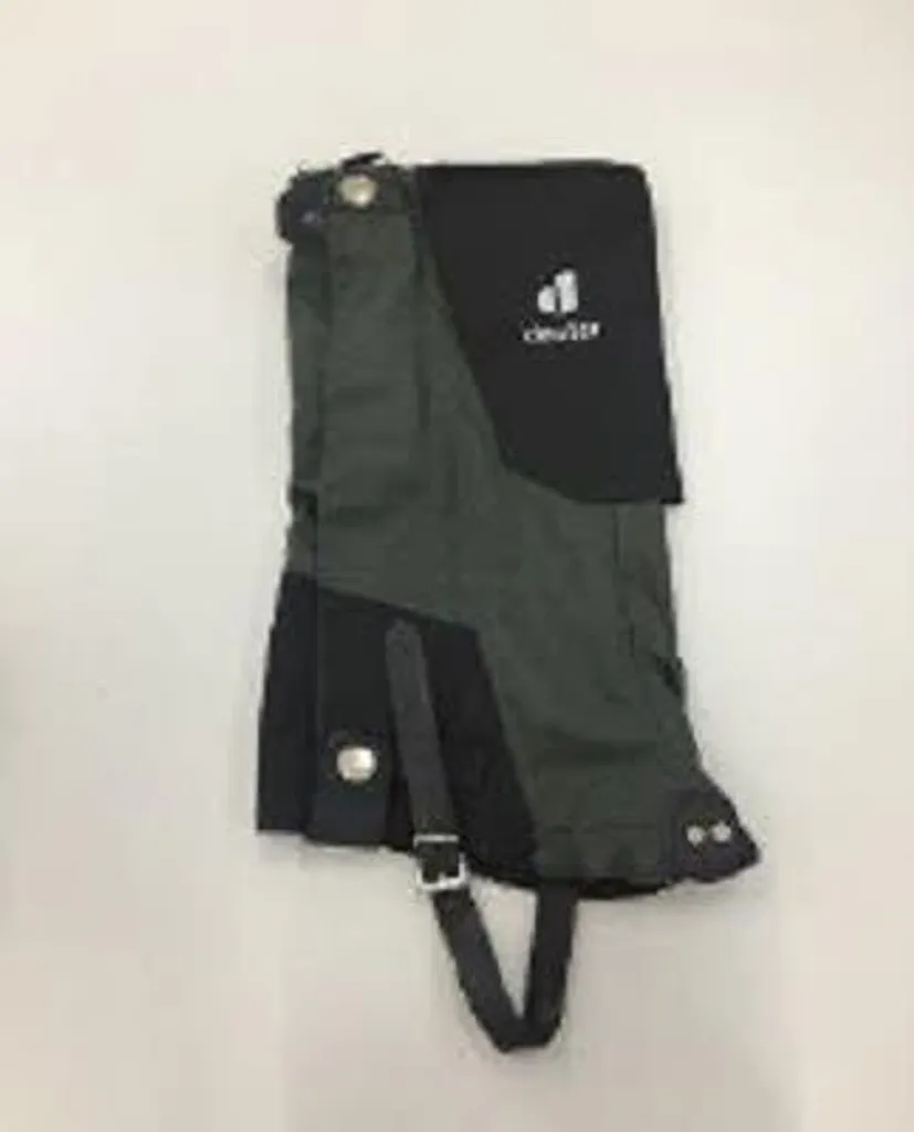 Guêtres Deuter Pamir Gris L : Protection robuste pour alpinisme et trek