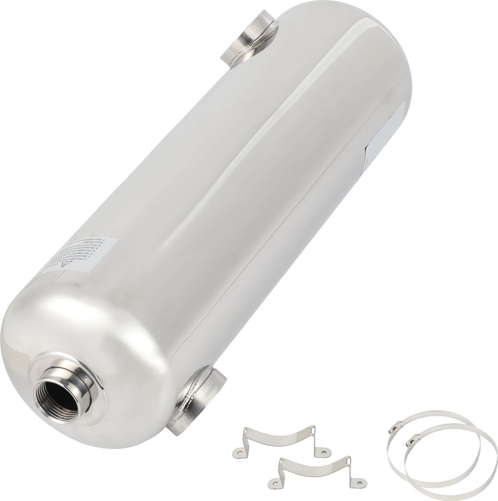 Bettizia Poolheizung Schwimmbadheizer SS304 Schwimbad Wärmetauscher Edelstahl 60KW