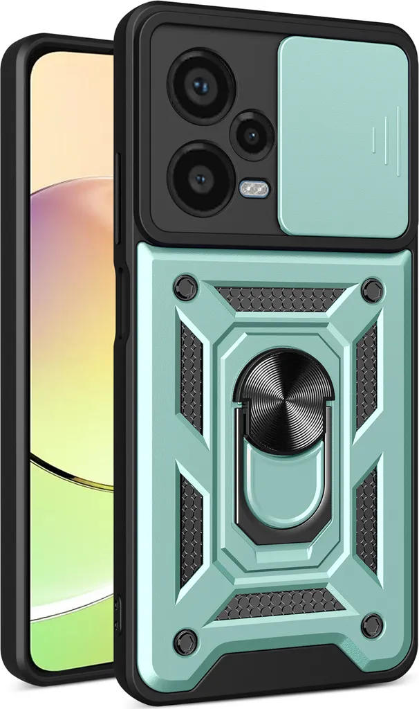 Custodia Design Verde per Xiaomi Redmi Note 12 Pro+ Hybrid Pro