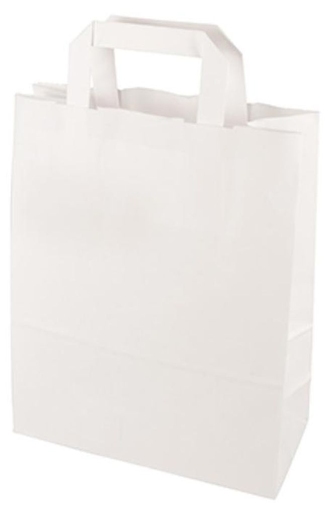 50 toreb papierowych o wymiarach 28 cm x 22 cm x 10 cm w Zdjęcie produktu 