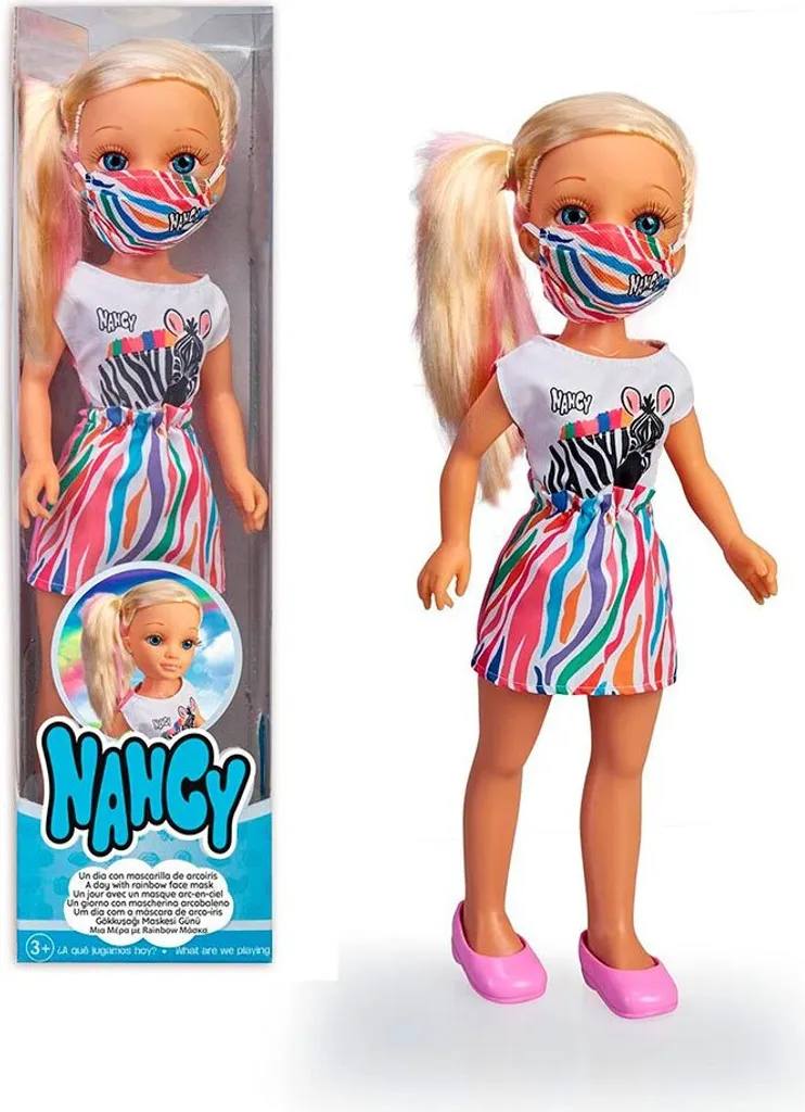 Nancy Rainfish Mask Poupée Multicolore de Collection avec Accessoire Fun - 8