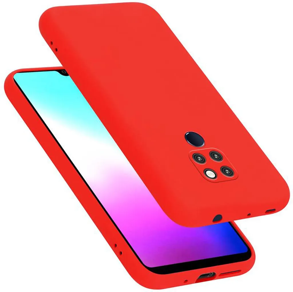 Cover Huawei Mate 20 Cadorabo Rossa TPU - Protezione Shockproof