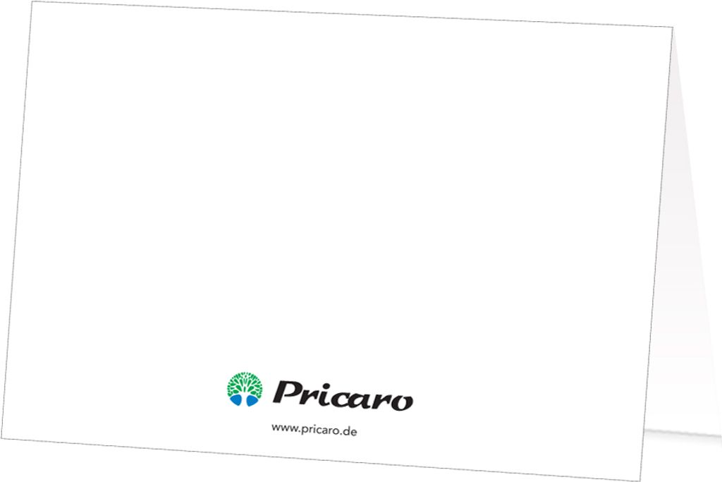 PRICARO Weihnachtskarten mit Briefumschlägen und Postkarten "Motive 2", 50 Stück