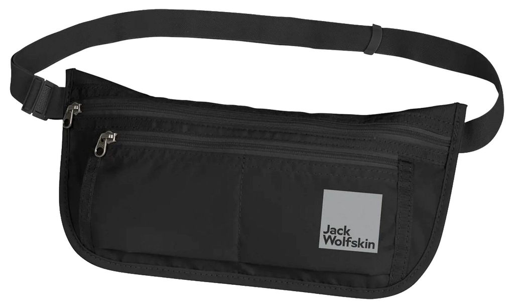 Jack Wolfskin Cintura Borsa Documento Cintura De Luxe Nero Immagine del prodotto 