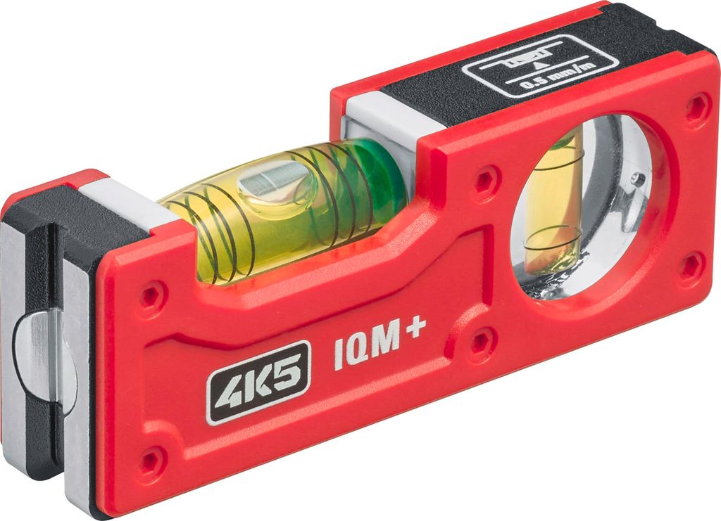 4K5 Tools Klein Wasserwaage IQM+ (Maße 107x40x24 mm, Produktbild 