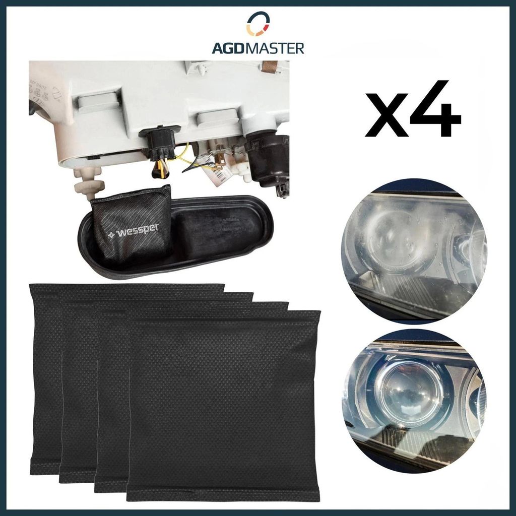 4x deumidificatore per auto, piccolo, deumidificatore a Immagine del prodotto 