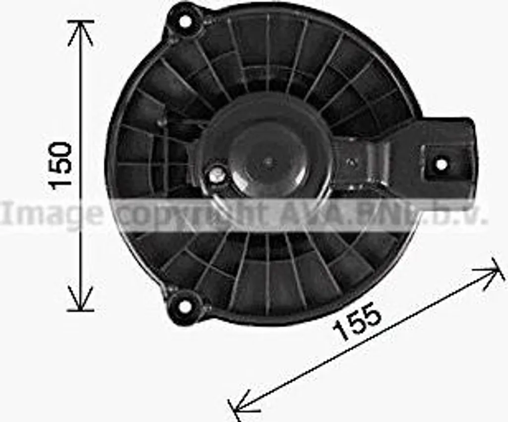 Pulseur d'air habitacle AVA HD8326 compatible 79310TF0G01 City et Jazz