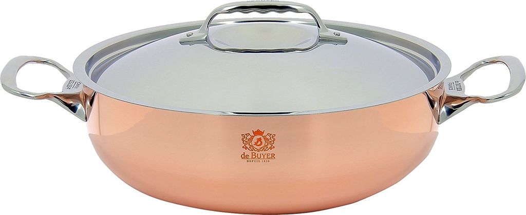 De Buyer Pentola per arrosto inferiore RAME/EDELTA' Ø20CM Immagine del prodotto 